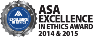 Eyesite Surveillance ASA Excellence in Ethics award
